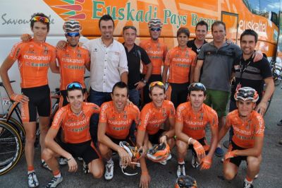 Euskaltel hace balance de su participación en La Vuelta 2012